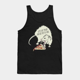 Let's Eat Garbage and Get Hit By a Car! Tank Top